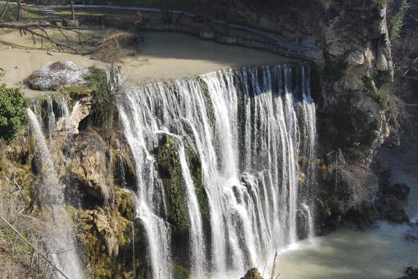 Pliva-Wasserfall (Plivski vodopad, M5) – Bild 1 vergrößern