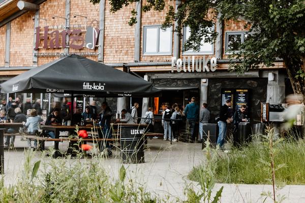 Bikertreff Rappbodetalsperre – Imbiss „Fettluke“ an der Staumauer – Bild 1 vergrößern