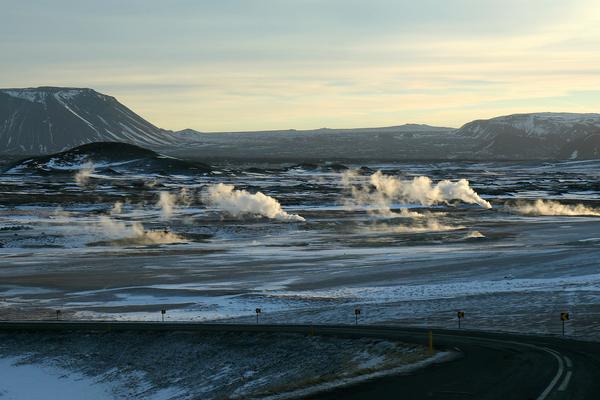 Námaskarð mit Hverir (Námaskarð / Hverarönd, Hringvegur 1) – Bild 1 vergrößern