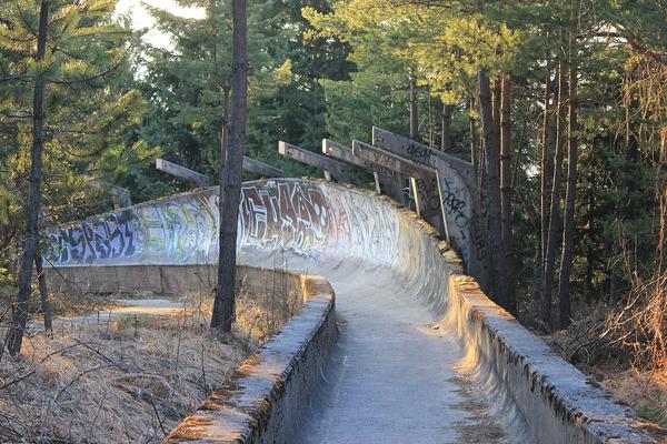 Olympische Bobbahn am Trebević (Olimpijska bob i sankaška staza Trebević) – Bild 2 vergrößern