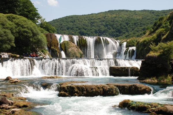 Wasserfall Štrbački buk (Štrbački buk, Nationalpark Una) – Bild 1 vergrößern