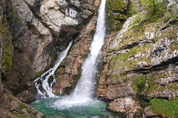 Savica-Wasserfall (Slap Savica, Bohinj) – Bild 1 vergrößern