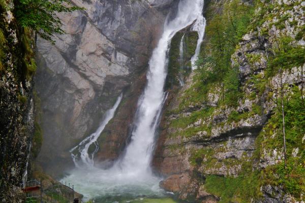 Savica-Wasserfall (Slap Savica, Bohinj) – Bild 2 vergrößern