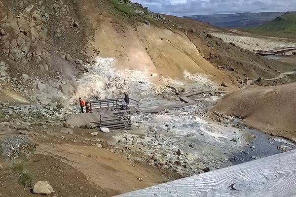Geothermalgebiet Seltún (Seltún / Krýsuvík, Krýsuvíkurvegur 42) – Bild 3 vergrößern