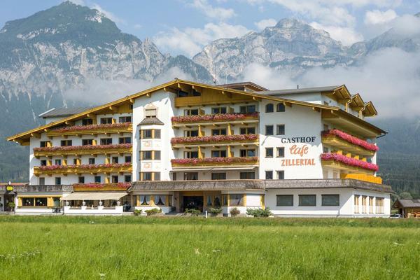 Hotel Café Zillertal – Bikerhotel am Zillertal-Eingang – Bild 1 vergrößern
