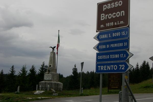 Passo Brocon – Bild 1 vergrößern