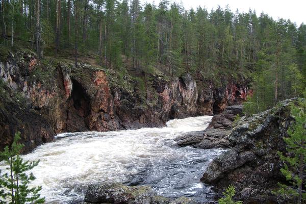 Stromschnelle Kiutaköngäs (Kiutaköngäs, Oulanka-Nationalpark) – Bild 3 vergrößern