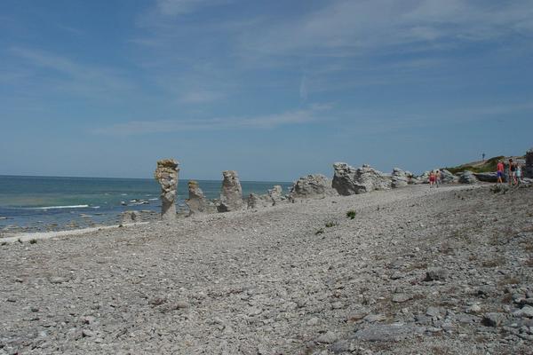 Raukfeld Langhammars auf Fårö (Langhammars raukfält, Fårö) – Bild 1 vergrößern