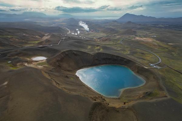 Víti-Krater an der Krafla (Víti, Kröfluvegur 863) – Bild 1 vergrößern