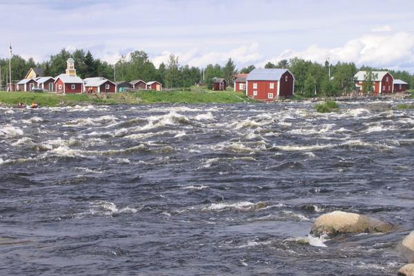 Kukkola-Stromschnelle (Kukkolankoski / Kukkolaforsen) – Bild 2 vergrößern