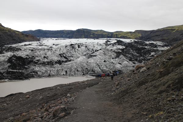 Gletscherzunge Sólheimajökull (Sólheimajökull, Sólheimajökulsvegur 221) – Bild 1 vergrößern