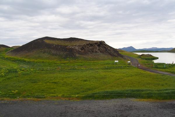 Pseudokrater von Skútustaðir (Skútustaðagígar, Mývatnssveitarvegur 848) – Bild 2 vergrößern