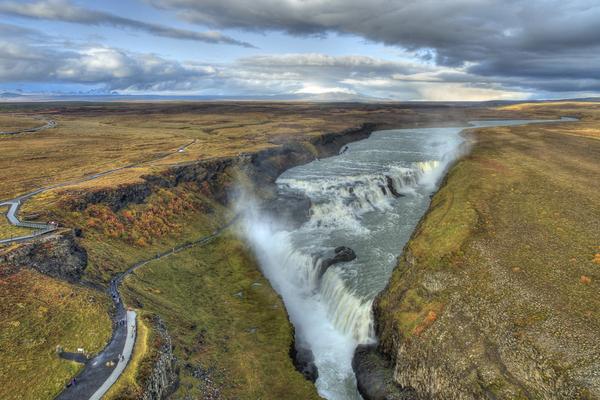 Gullfoss (Gullfoss, Route 35) – Bild 3 vergrößern